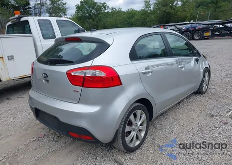 2014 Kia Rio Lx z USA, uszkodzony, nr VIN KNADM5A37E6369712